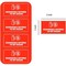 Fuel Stickers Rechargeable Battery, Reminder Label , Hvy-Dty, 2''x1'', 4PK Z-2X1REBATT-4PK - alternate 3